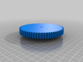 il mio personalizzato parametrico puleggia lotti i profili dei denti 3d la stampante parti 3d print model - Mito3D