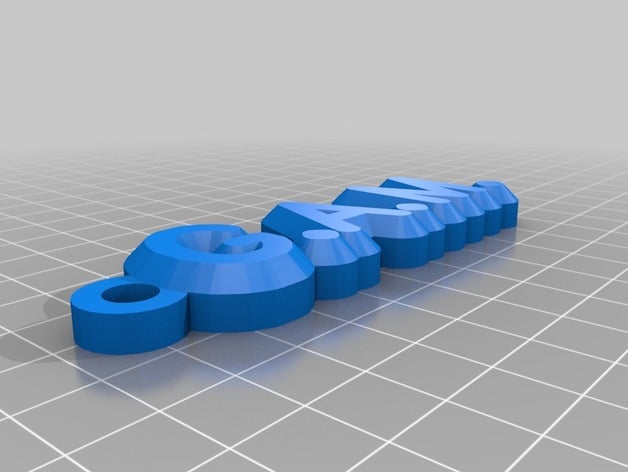 gam organization customized 3D print model - Mito3D