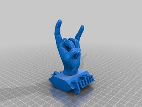 el rock 3d impresión 3d print model - Mito3D