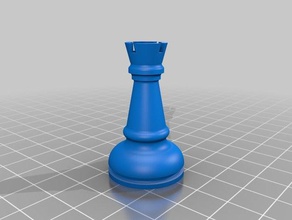 tradicional juego de ajedrez 3d print model - Mito3D