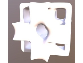 portado cubo matemática a arte o blender blender3d 3d decoração geométricas de design geometria mathproject da sagrada 3d print model - Mito3D