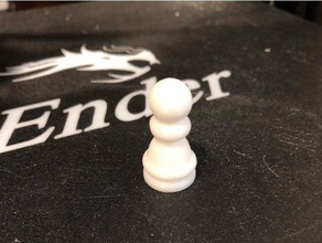 pavilion chess set pawn piece 3d print model - Mito3D