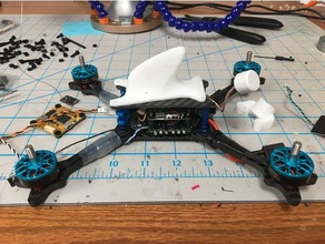 fio dental 21 fin xf corrida de antena rc veículos drone fpv racer piroflip pirofliprc 3d print model - Mito3D