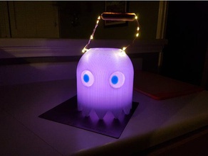 pac-man ghost candy basket containers halloween pac man gost pacman seasonal trick treat 3d print model - Mito3D