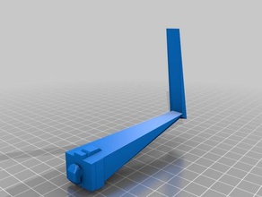 2020 twist horizontal spool holder guide 3d printer accessories filament 3d print model - Mito3D