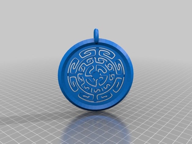 Amulett Mode 3D print model - Mito3D