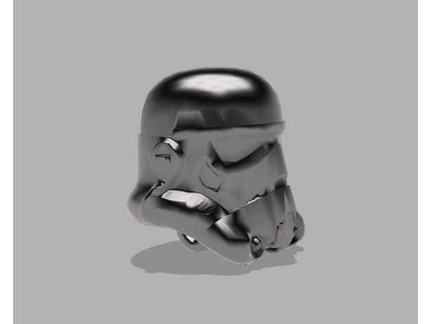 stormtrooper düşük poli kask Anahtarlık cosplay prop Cadılar Bayramı kostümü starwars star wars legion storm trooper 3D print model - Mito3D