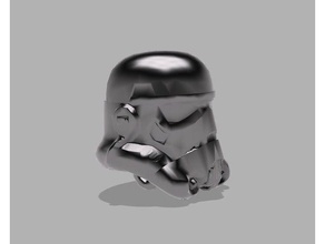 stormtrooper helmet low poly keychains cosplay prop halloween starwars star wars legion storm trooper 3d print model - Mito3D