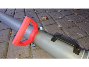laubsaugergriff handle garden vacuum outdoor 3d print model - Mito3D
