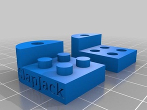 block Herz personalisiert 3d drucken 3d print model - Mito3D