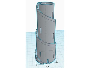 krasno 3d impressão checa lâmpada torre de vigia 3d print model - Mito3D