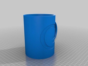 a minha caneca personalizada cozinha jantar 3d print model - Mito3D