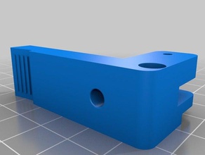 la silueta de alta extrusor hebel 3d impresora partes llave tuercas pieza repuesto tuning 3d print model - Mito3D