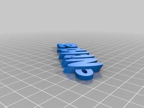 nicholas-blue organization customized 3d print model - Mito3D