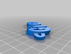 given-blue organization customized 3d print model - Mito3D