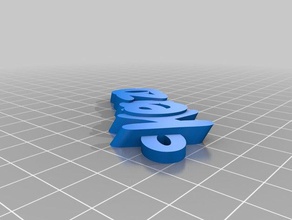 kenzo-mavi organizasyon özelleştirilmiş 3d print model - Mito3D