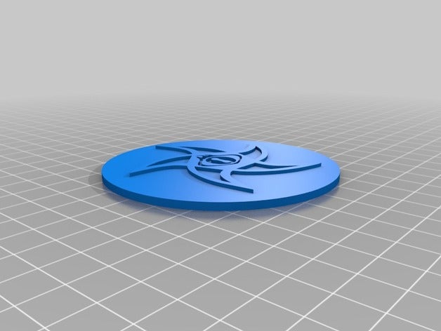 cthulhu anziano segno accessori badge keychain lovecraft medaglione pin simbolo 3D print model - Mito3D