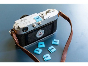 leica sensibilité du film griffe de couverture la caméra 35mm Film 35 mm analogique photographie l' 3d print model - Mito3D