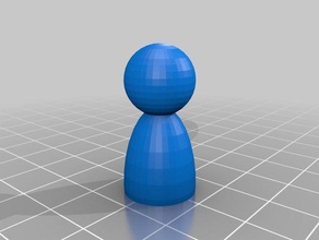 quoridor-Bauern - Ersatz Teile 3d print model - Mito3D