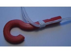 utility hook household hanger line rope wire 3d print model - Mito3D