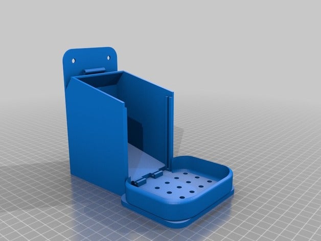 scoiattolo alimentatore 2 sport all'aperto animale giardino casa 3D print model - Mito3D