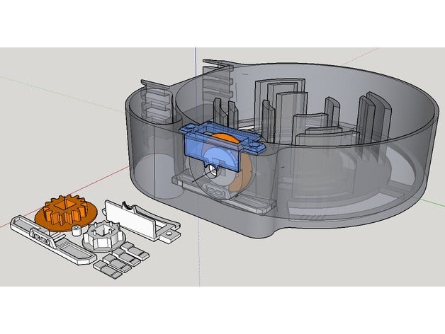 tarayıcı inşa mikroswitch araçlar 3D print model - Mito3D