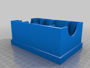my customizedcard box organizer ravenloft toy game accessories 3d print model - Mito3D
