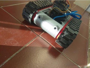 Roboter-tank Robotik 3d print model - Mito3D