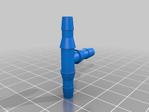 triple hose connector outdoor garden 3d print model - Mito3D