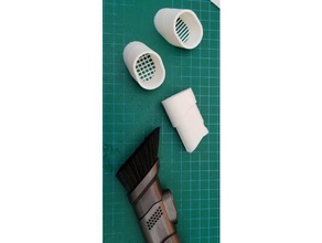 adapter dyson-v8-flexible Fugendüse-tool Teile 3d print model - Mito3D