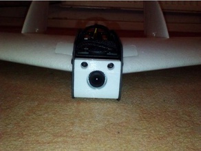 la versione 2 di montaggio videocamera eachine furia ala rc i veicoli volante fpv tvl1000 3d print model - Mito3D