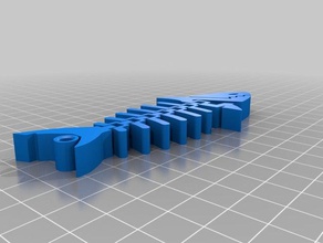 shark keychain reworked v2 keychains 3d print model - Mito3D