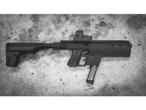 glock carbine kit airsoft sport outdoors 3d print model - Mito3D
