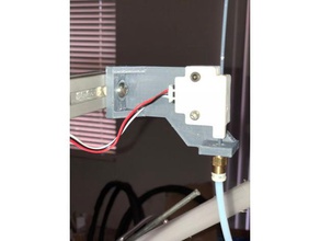 hypercube evolution filament runout lerdge sensor holder 3d printer parts 3030 extrusion hevo 3d print model - Mito3D