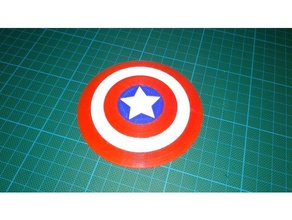 captain america shield models chemo-box chemobox comics marvel 3d print model - Mito3D