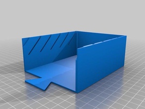 arkham horror-lcg-box einfügen - Spielzeug Spiel Zubehör Brettspiel-inserts 3d print model - Mito3D