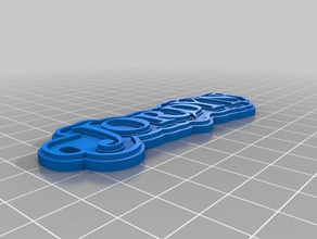 jordyn13keychain hennypenny keychains customized 3d print model - Mito3D