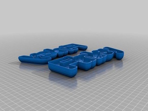 my customized text box iii containers 3d print model - Mito3D
