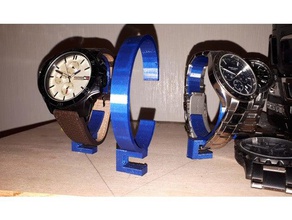uhren halter watchholder accessories accessory clock watch stand 3d print model - Mito3D