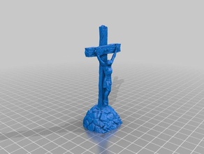 jesus Kreuz Modelle 3dmodel 3d-scan Christus orthodoxe Kirche selten 3d print model - Mito3D