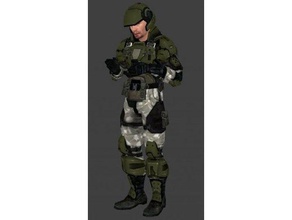 halo 3 odst marine armour 3d printing 3d print model - Mito3D