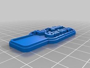 lıc julia cardozo Anahtarlık özelleştirilmiş 3d print model - Mito3D