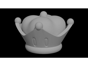 bowsette super corona oggetti di scena magia mario brothers principessa la peach 3d print model - Mito3D