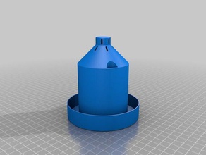 il mio personalizzato auto-irrigazione fioriera casa 3d print model - Mito3D