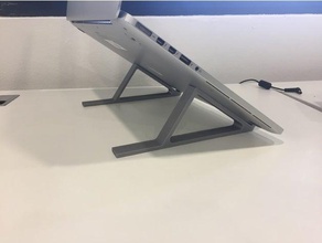 laptop stand computer accessories 3d print model - Mito3D