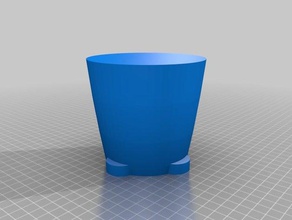 self watering pots outdoor garden 3d print model - Mito3D
