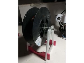 simple spool holder 3d printer accessories filament 3d print model - Mito3D