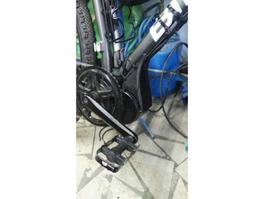 e-bike motor tampa carenagem bafang veículos bbshd bbs02 bosch ebike o motorprotection bicicleta de montanha 3d print model - Mito3D