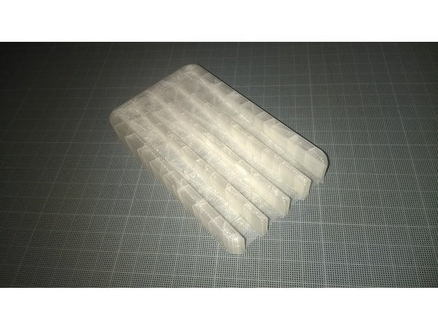 jabonera drenado horizontal cuarto de baño 3D print model - Mito3D