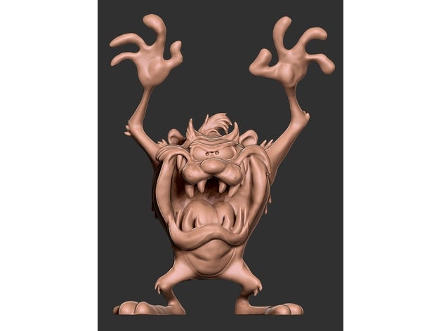 taz criaturas 3D print model - Mito3D